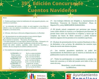 39 CONCURSO DE CUENTOS NAVIDEÑOS